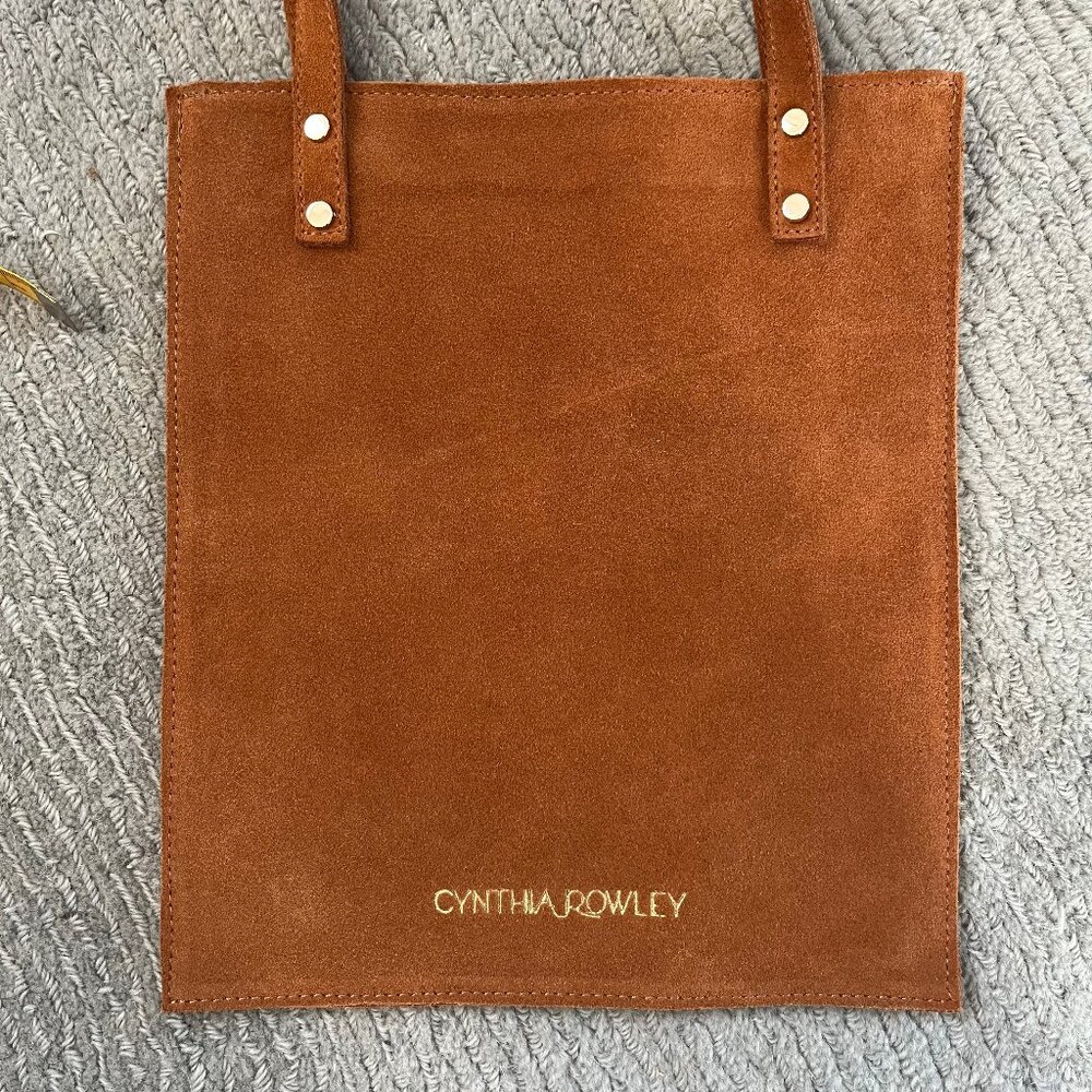 Cynthia Rowley suede tote